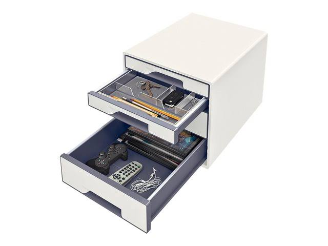 White 4 Drawer A4 Drawer Cabinet X578