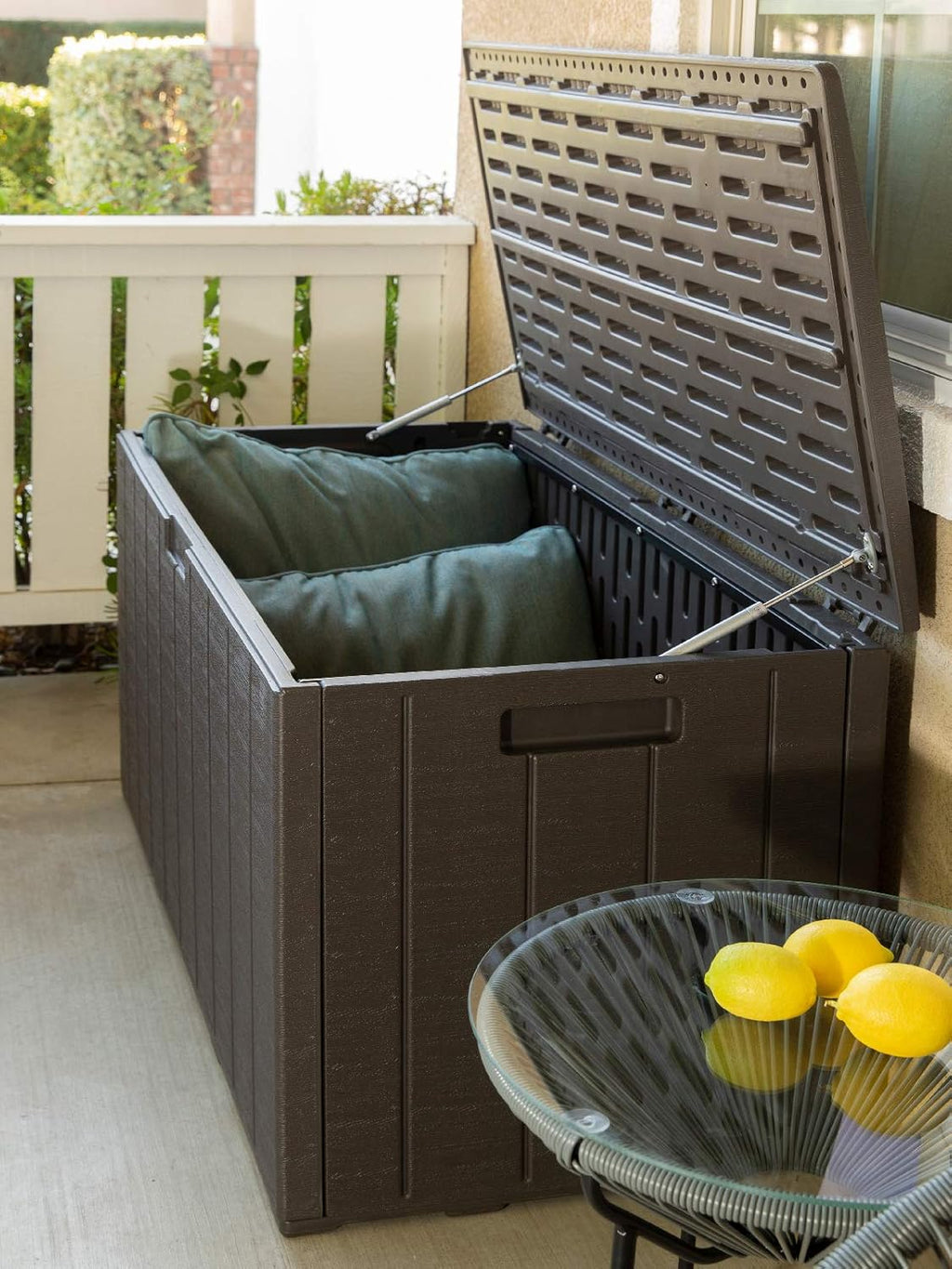 130 Gallon Outdoor Storage Deck Box V41849