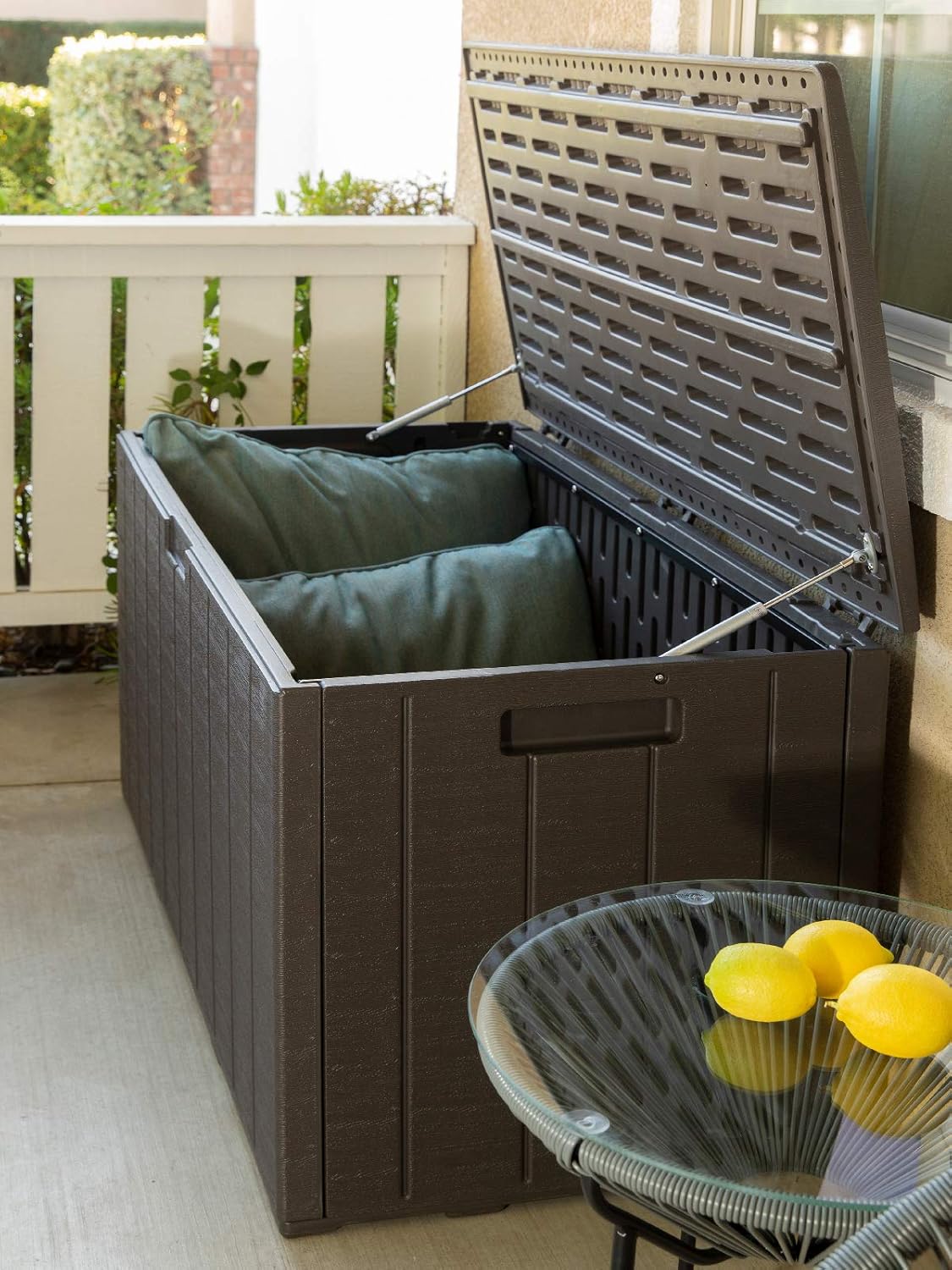 130 Gallon Outdoor Storage Deck Box V41849