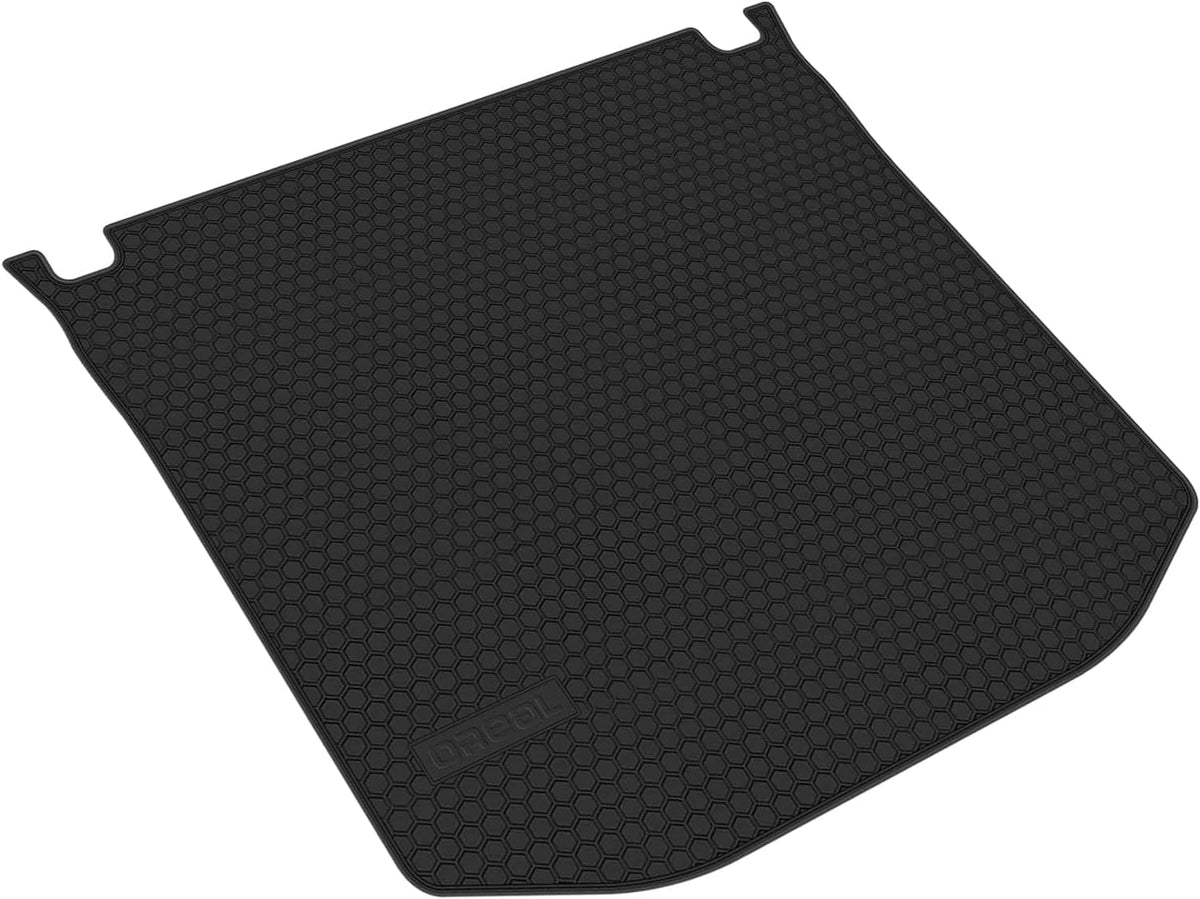 Car Trunk Mat Rear Cargo Liner All Weather Heavy Duty Rubber Full Black Waterproof O488