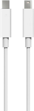 6.6ft White Thunderbolt 2 Cable Pack of 2 T97699