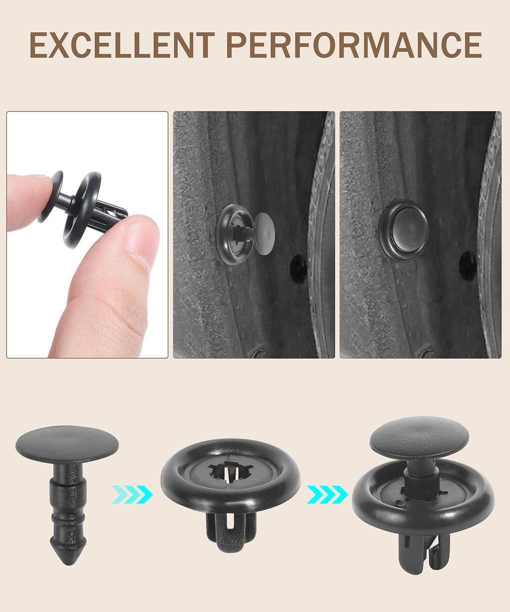 40 PCS Engine Under Cover Push-Type Retainer Clips J978147