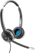 Wired Dual On-Ear Headset with RJ-9 Cable, Charcoal R7146