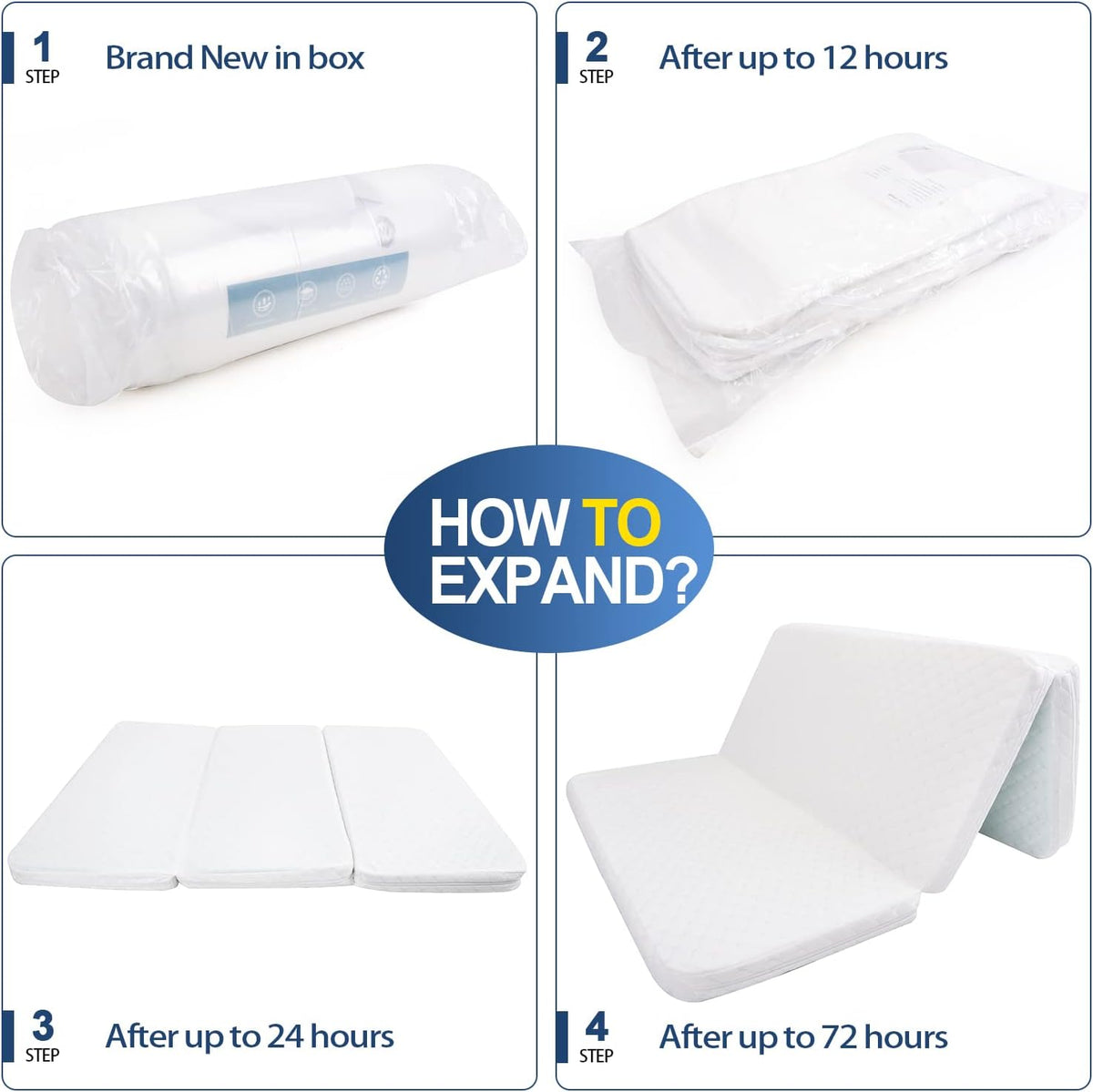 Pack n Play Mattress Pad, Dual Sided Portable Foldable Playard Mattress T61964