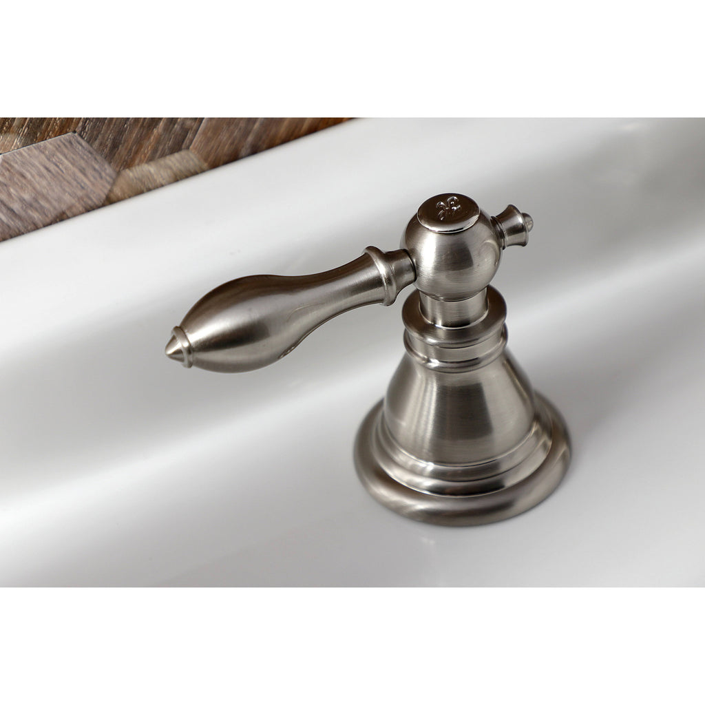 Widespread Bathroom Faucet with Pop-Up Brushed Brass P838551