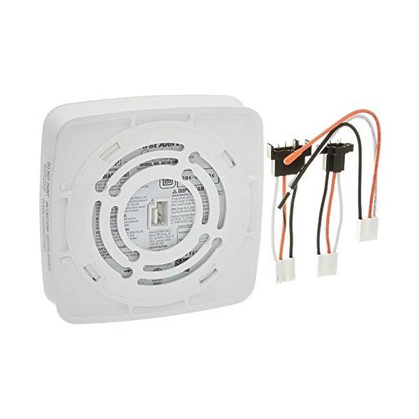 White Hardwired Smoke Carbon Monoxide Alarm X7104