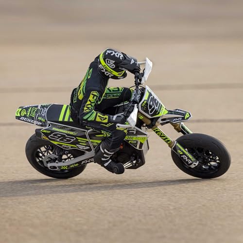 1/4 Super Moto Motorcycle White RTR Basic J946