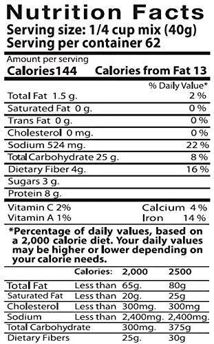 5.5 LB Gluten Free Falafel Mix D474946