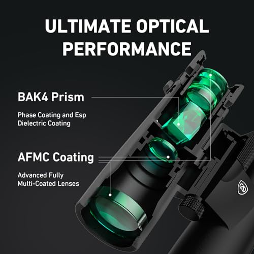 10x42 HD Binoculars with Phone Adapter and Tripod T6555