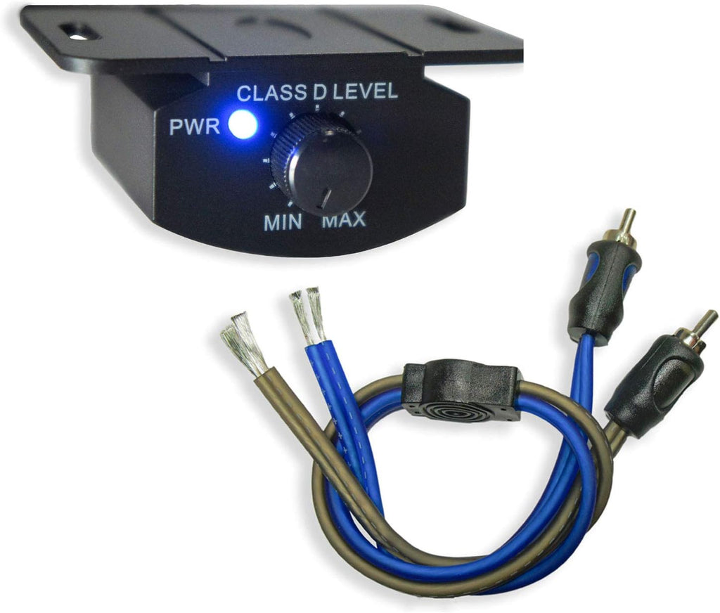 Car Stereo Class D Mono Subwoofer Amplifier Bundle with Amp Kit T669598