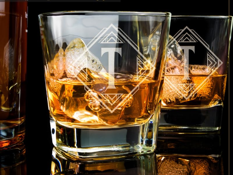 3 PC Whiskey Decanter Set with Glasses F81086
