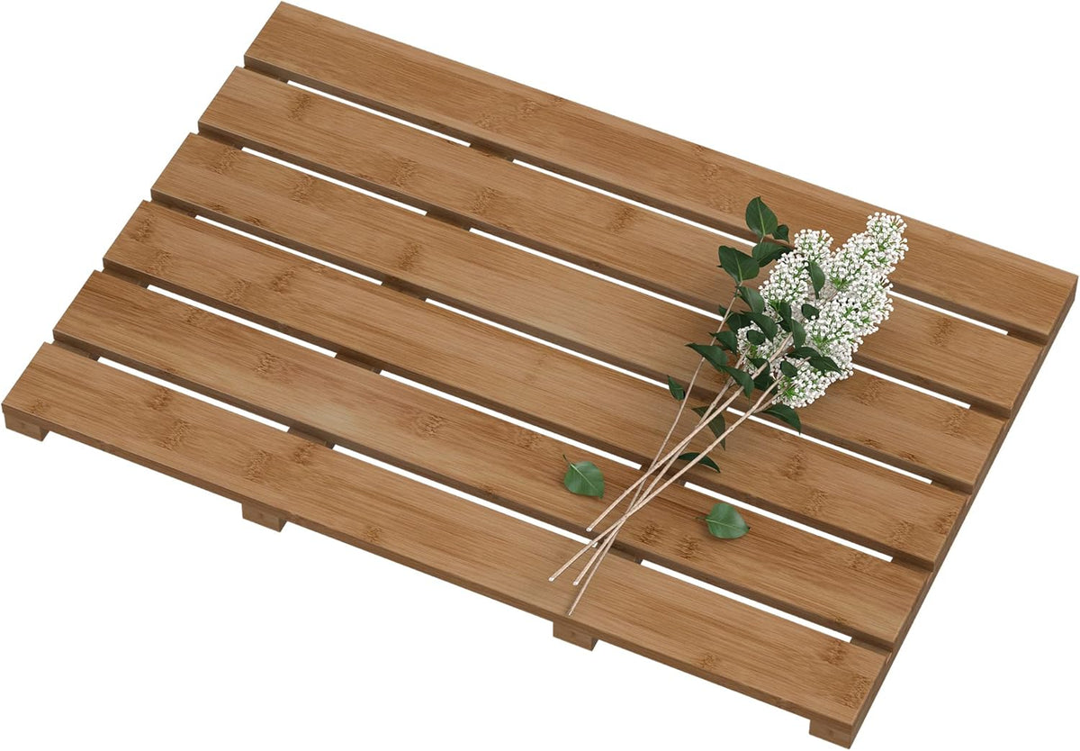 Bamboo Wooden Non-Slip Bath Mat S904
