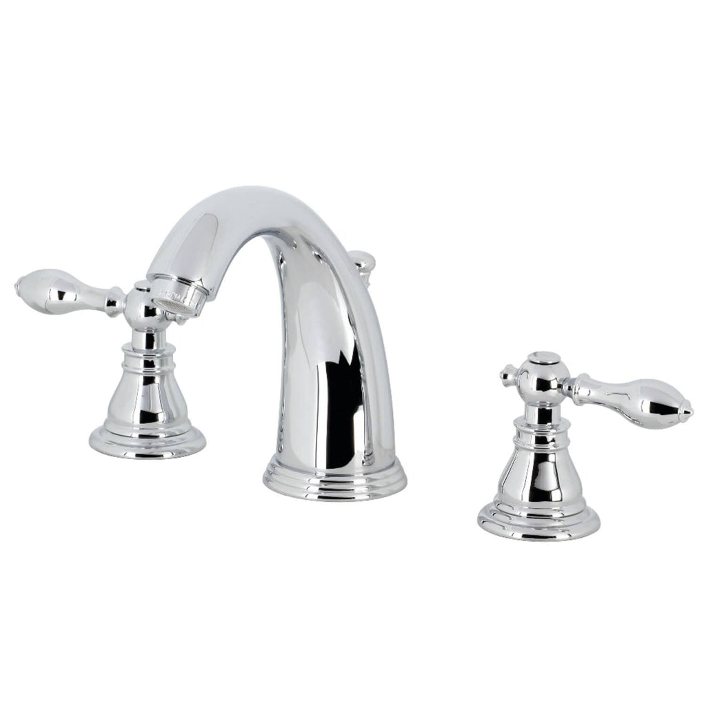 Widespread Bathroom Faucet with Pop-Up Brushed Brass P838551