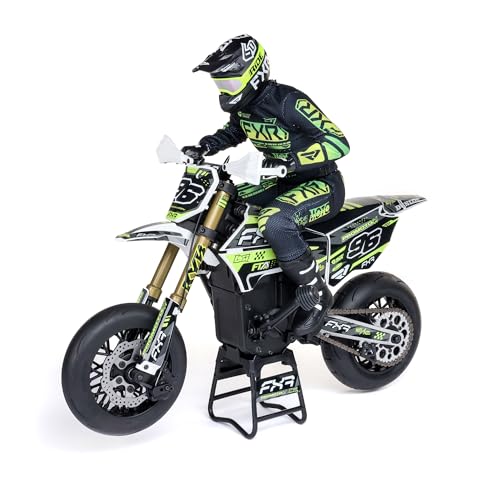 1/4 Super Moto Motorcycle White RTR Basic J946