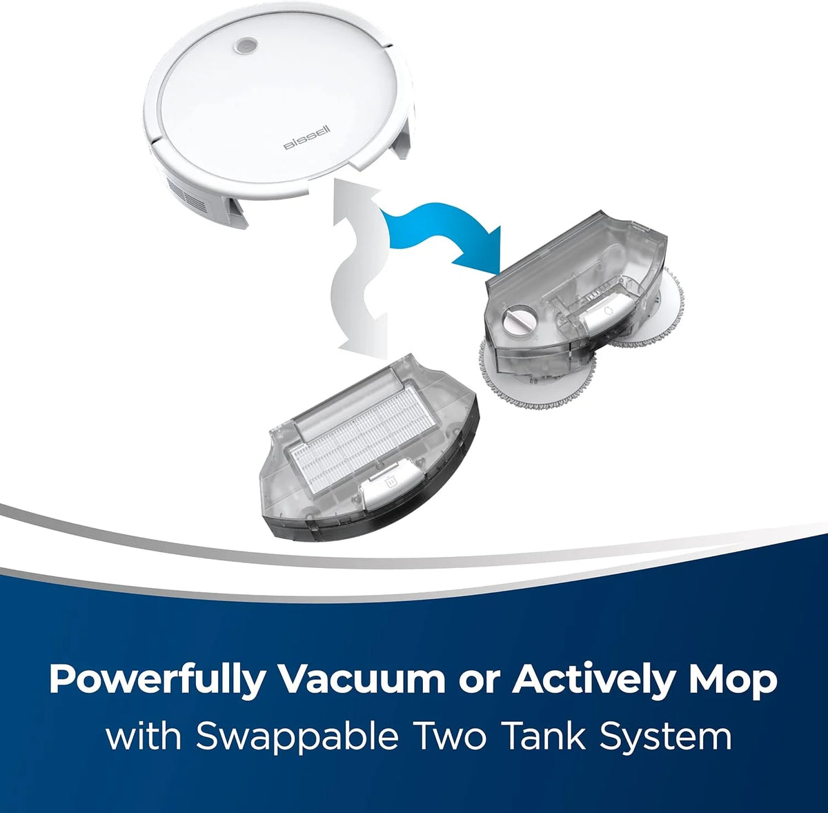 2-in-1 Hard Floor Robot Mop / Vacuum E93331