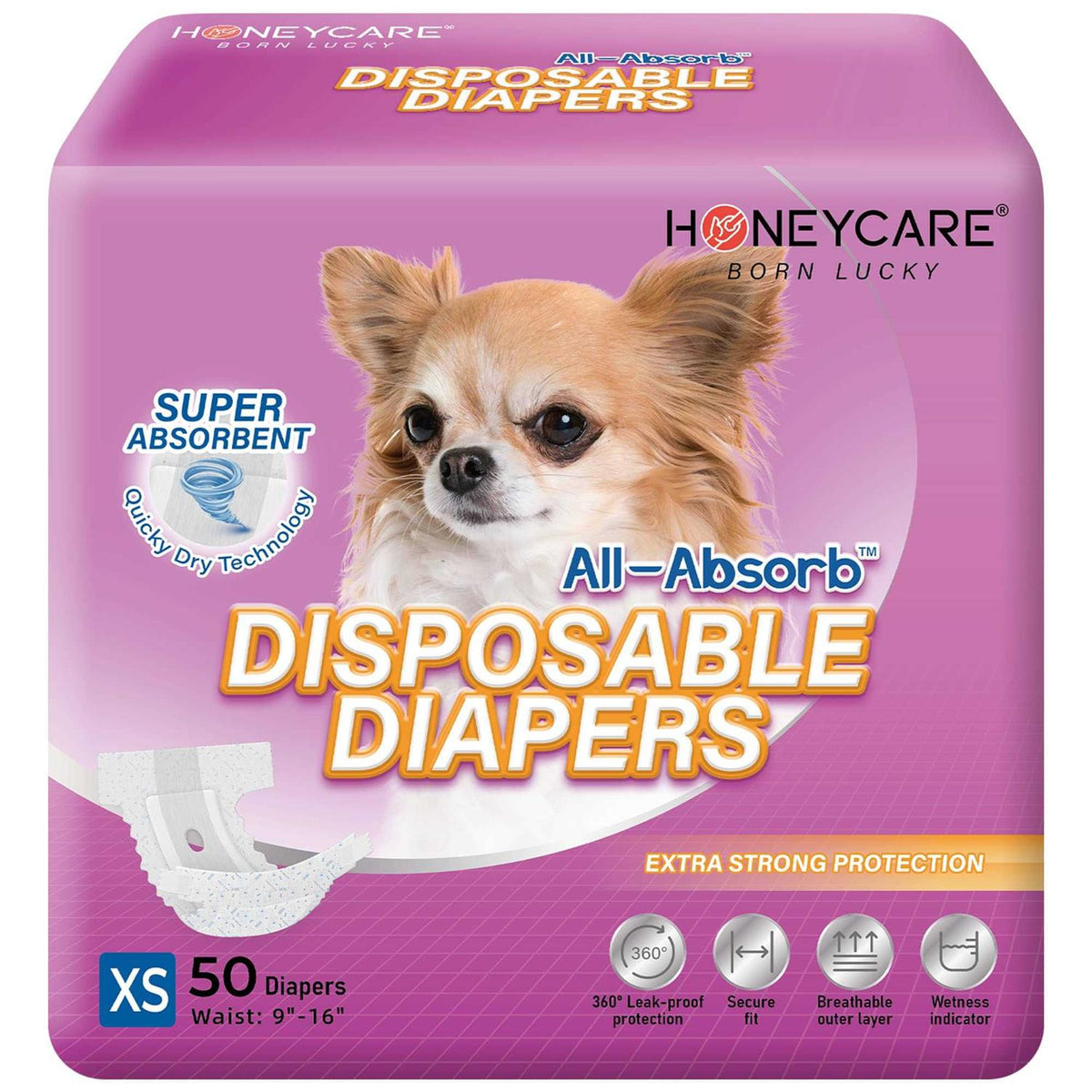 Disposable Female Dog Diapers B5550
