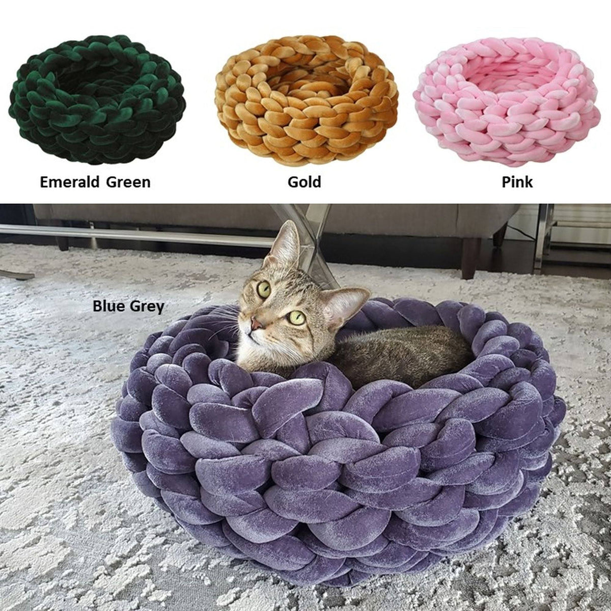 Velvet Dog or Cat Pet Bed K577