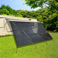 RV Awning Shade Screen with Zipper 8'X11'3'' S460222