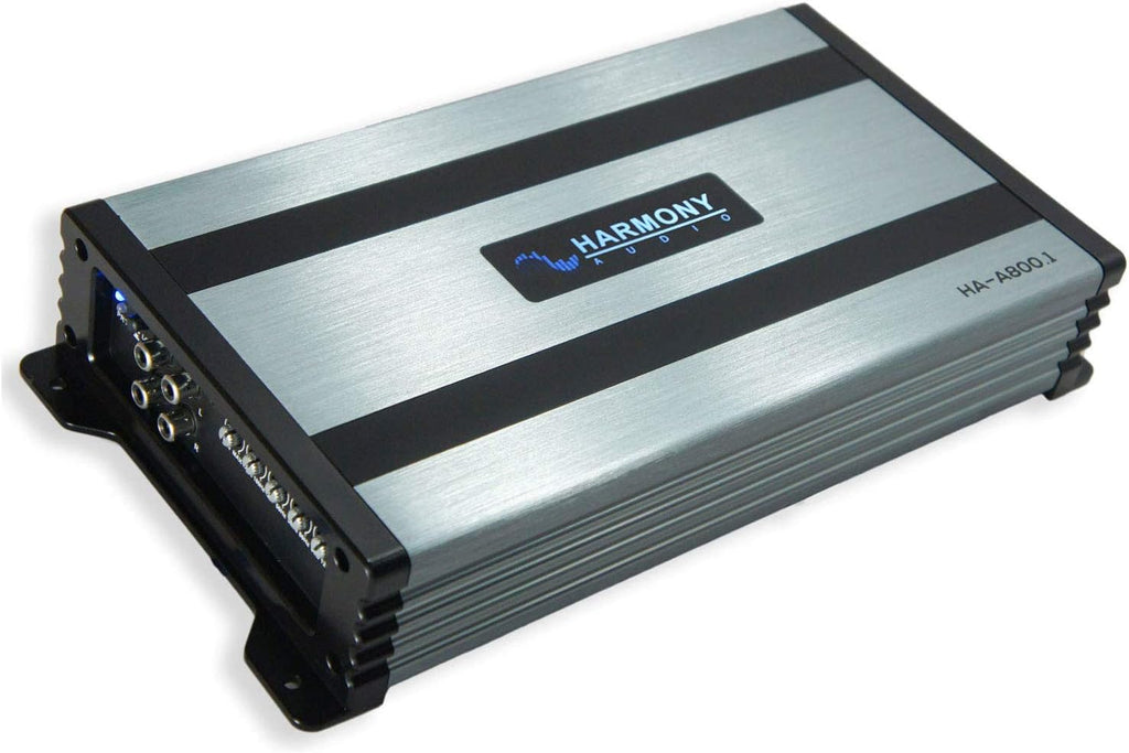 Car Stereo Class D Mono Subwoofer Amplifier Bundle with Amp Kit T669598