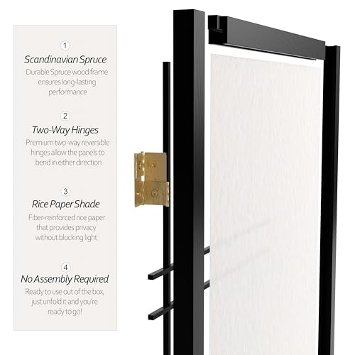 6 Panel Room Divider S609