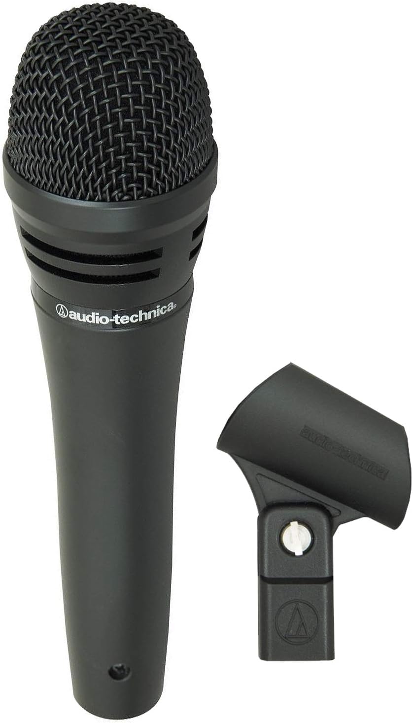 Cardioid Condenser Handheld Microphone Bundle with Boom Stand I52033