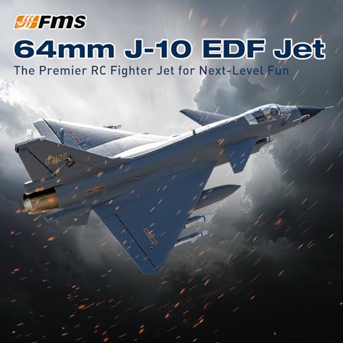 64mm EDF Fighter Jet Remote Control Plane Gray PNP I512276