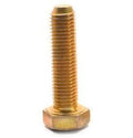 5/8 inch-11 x 7 1/2 inch Grade 8 Hex Cap Screw Alloy Steel Yellow Zinc Plated Pk 27 G3368