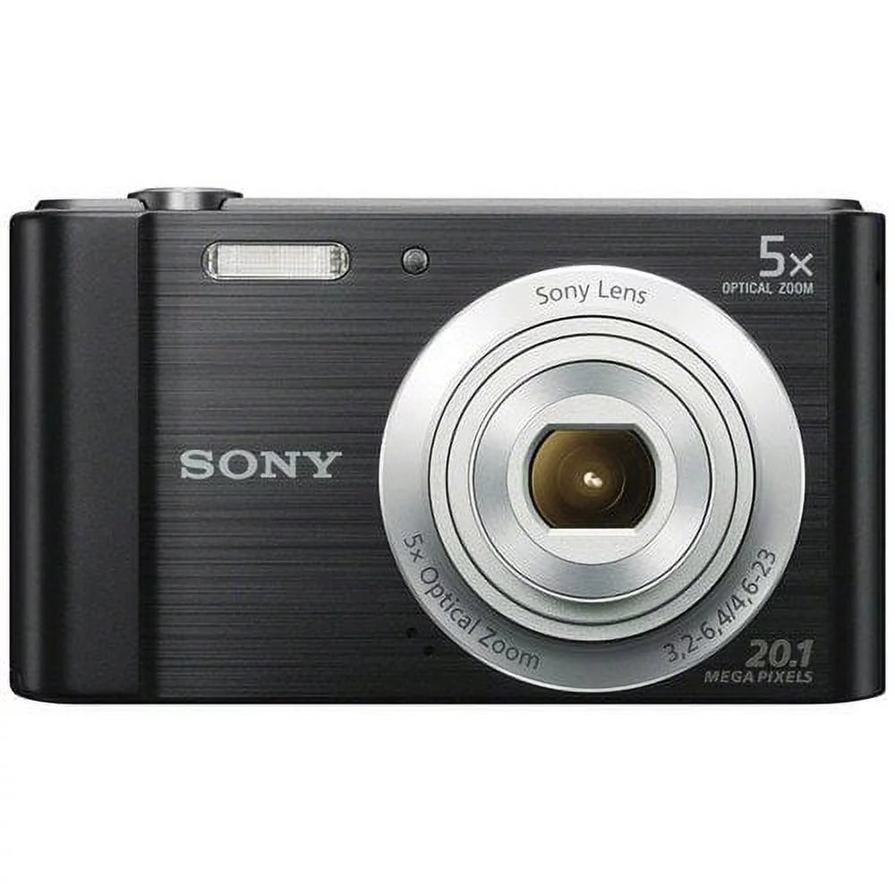 Black Digital Camera with 64GB Accessory Bundle G957