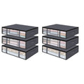 6 Pack Foldable Storage Bins K3815
