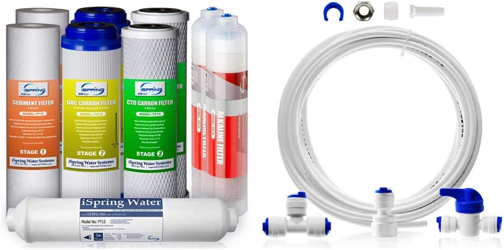 Reverse Osmosis Water Filter Replacement Cartridge Pack Set T495954
