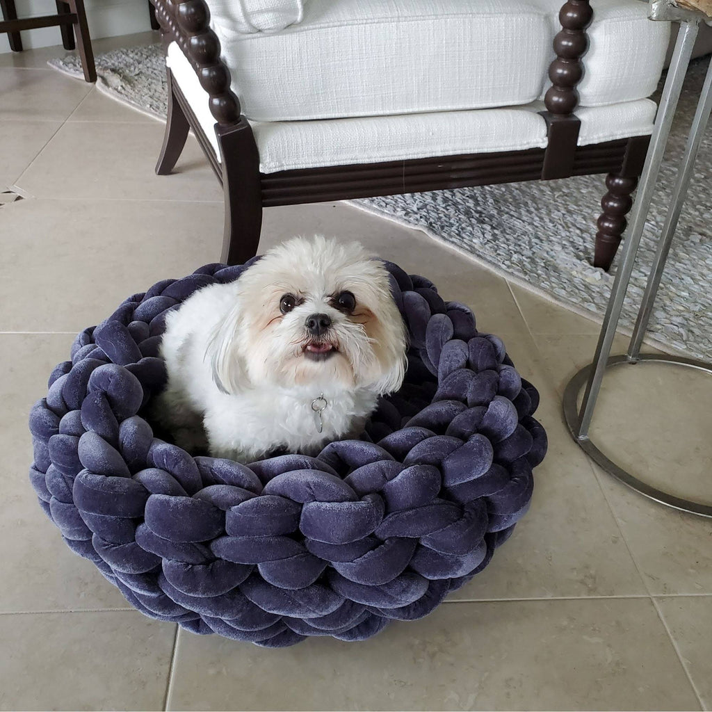Velvet Dog or Cat Pet Bed K577
