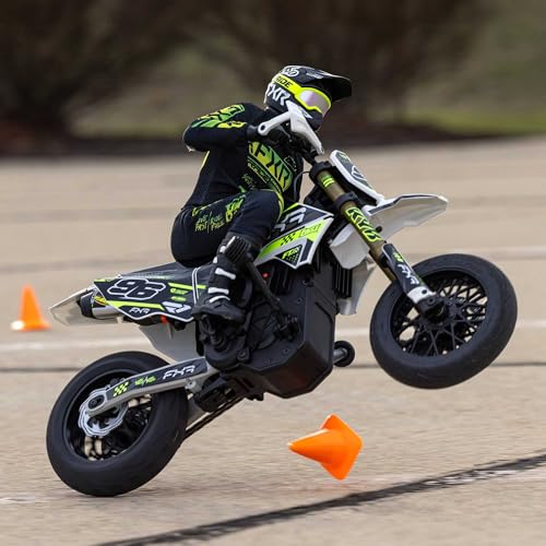 1/4 Super Moto Motorcycle White RTR Basic J946