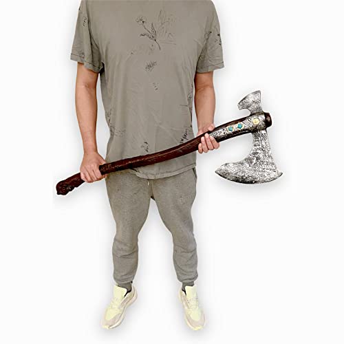 Fantasy God Viking Foam War Axe Sword Prop 1:1 Replica G107144