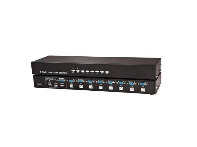 8 Port USB KVM VGA Switch with Cable U9809