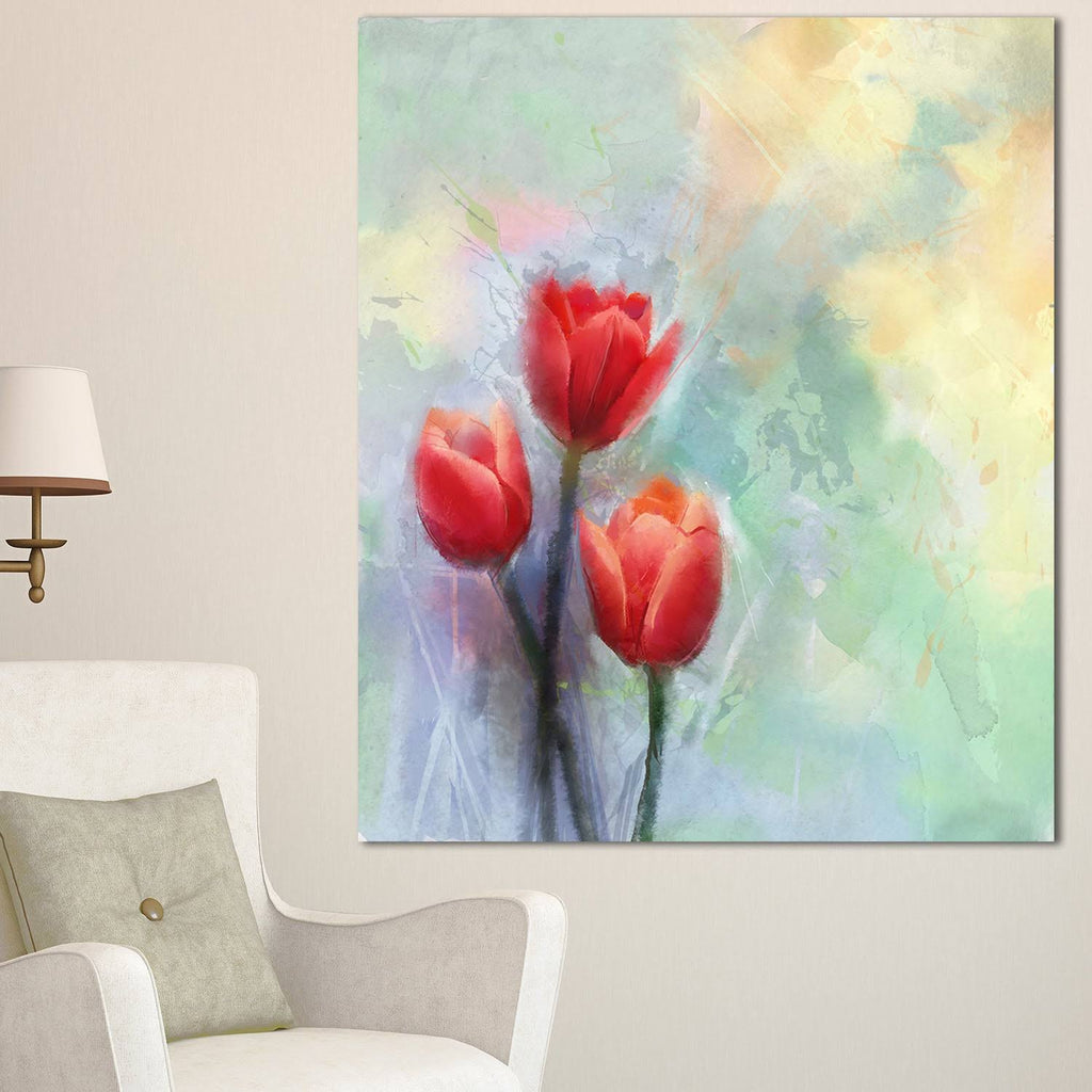 4 Piece Painting Print on Wrapped Canvas Set M830
