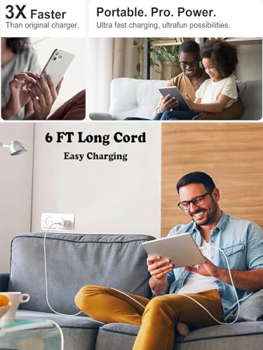 6FT USB-C to Lightning Fast Charger Cable S89065