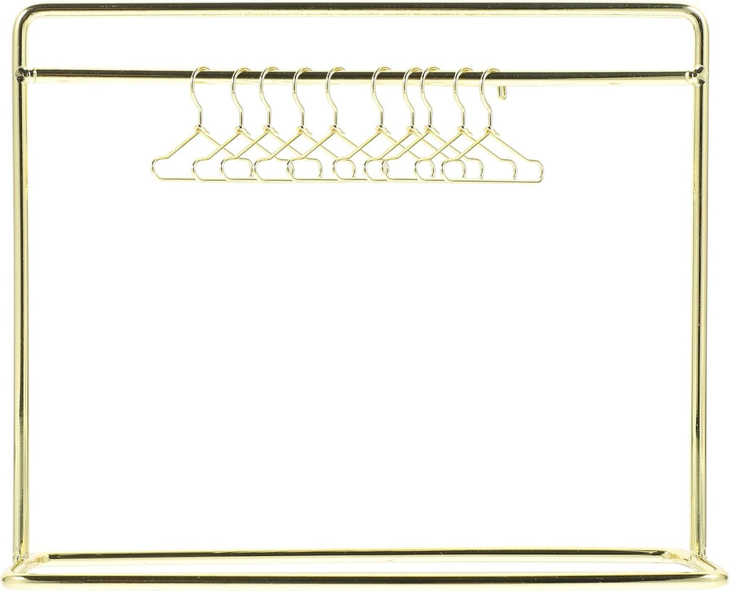 Golden Doll Clothes Hanger Display Rack E41303