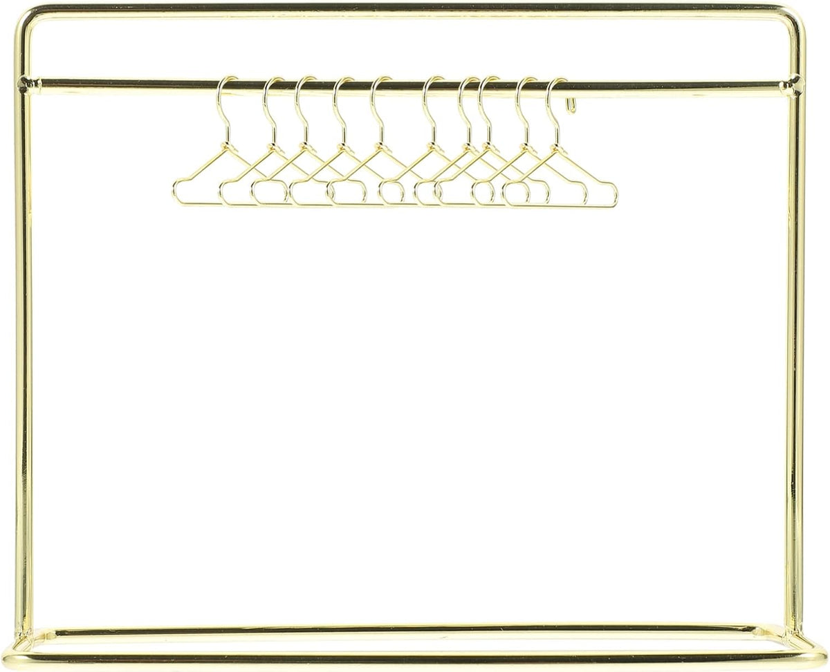 Golden Doll Clothes Hanger Display Rack E41303
