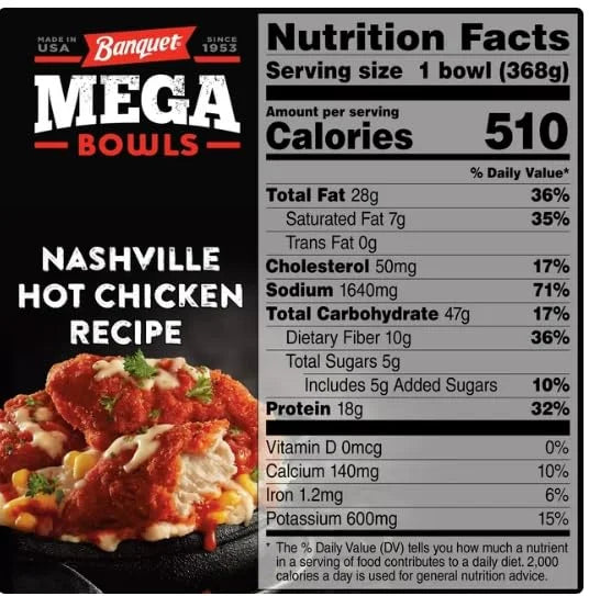 13 oz Pack of 8 Frozen Chicken Meal A29653