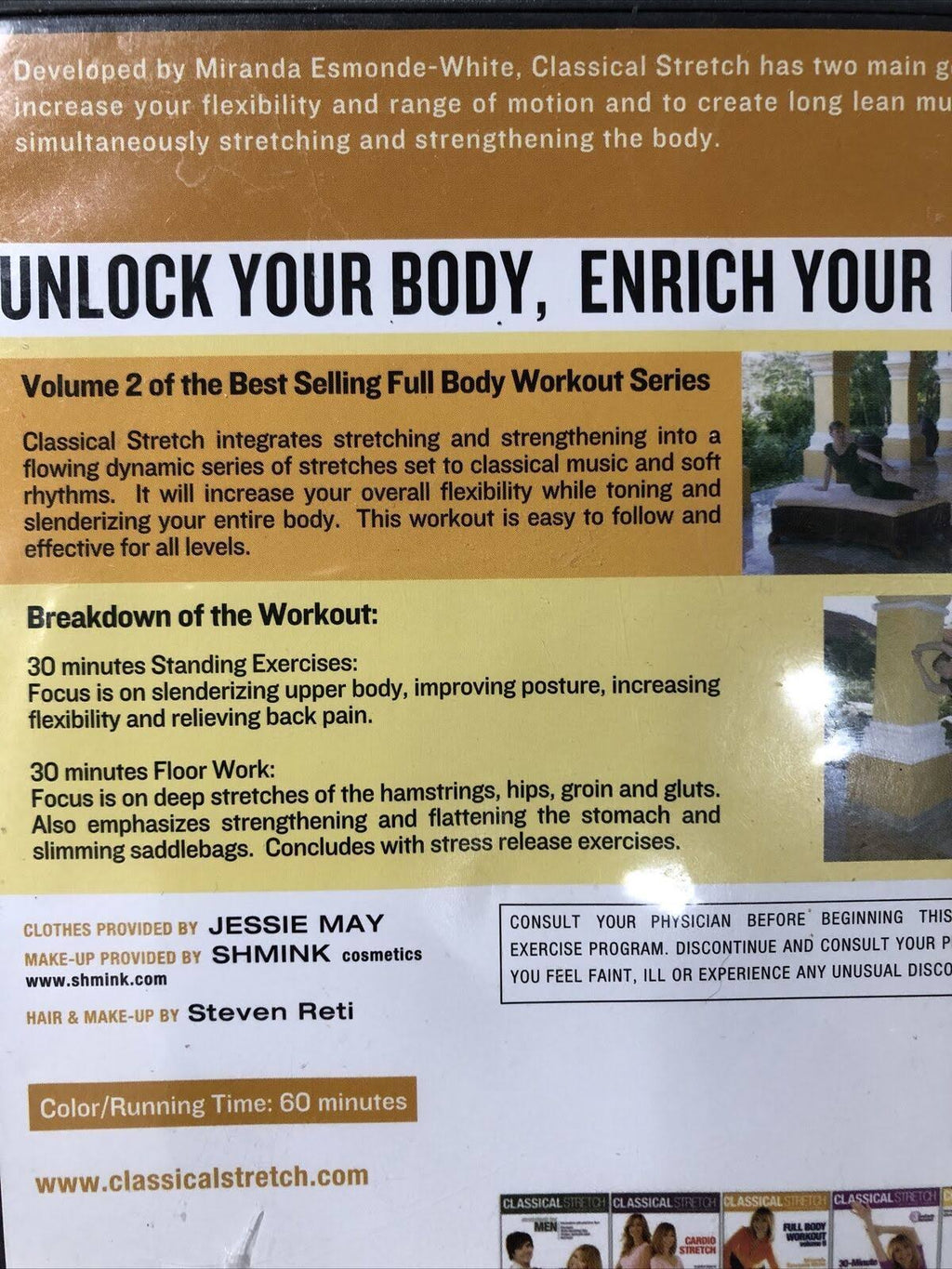 Classical Stretch Full Body Workout DVD U48536