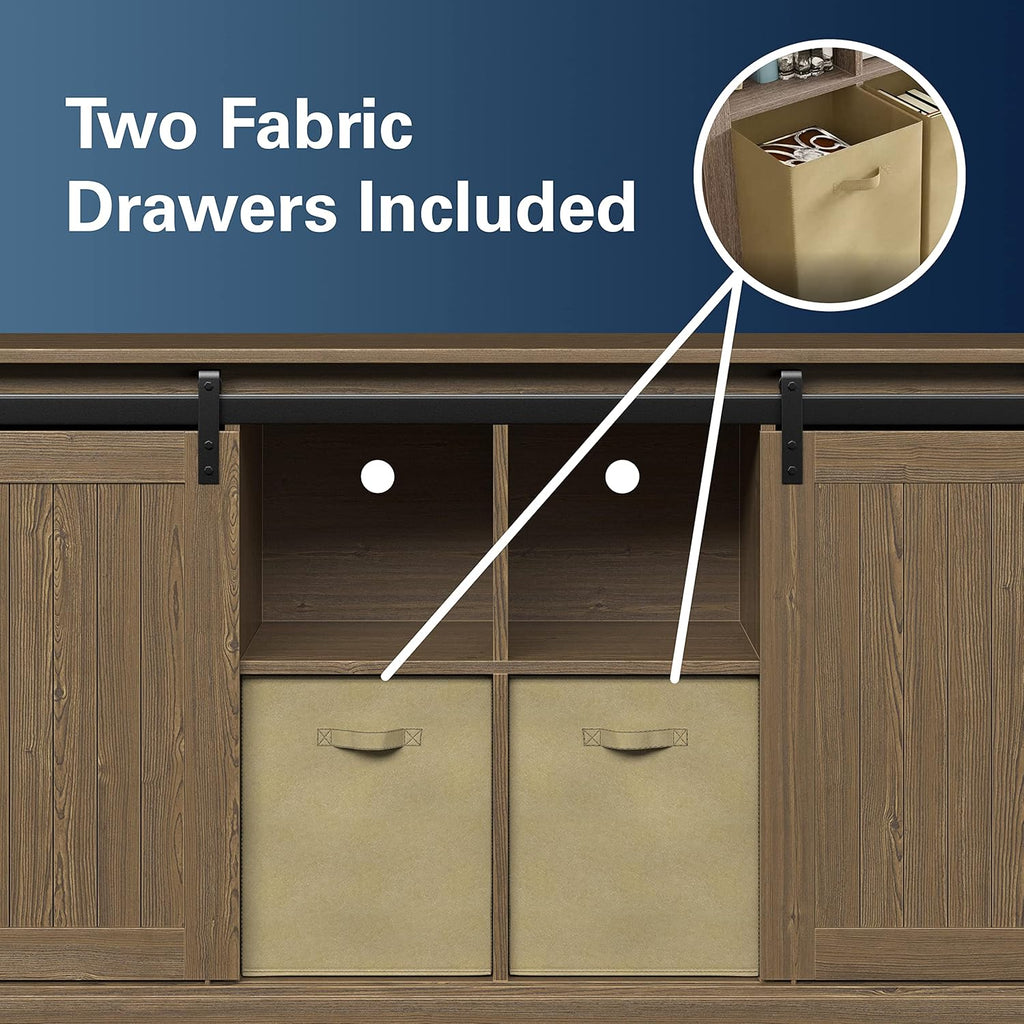 Classic Walnut Finish TV Stand B5532