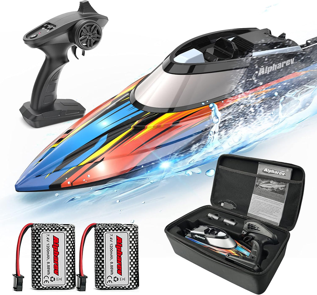 20+ MPH Remote Control Boat with Case S987