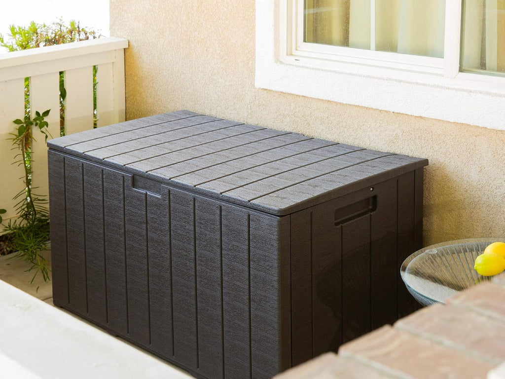 130 Gallon Outdoor Storage Deck Box V41849