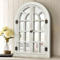 Arched Wall Mirror Wood Frame K8626