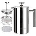 34oz Stainless Steel French Press Coffee Maker K93887
