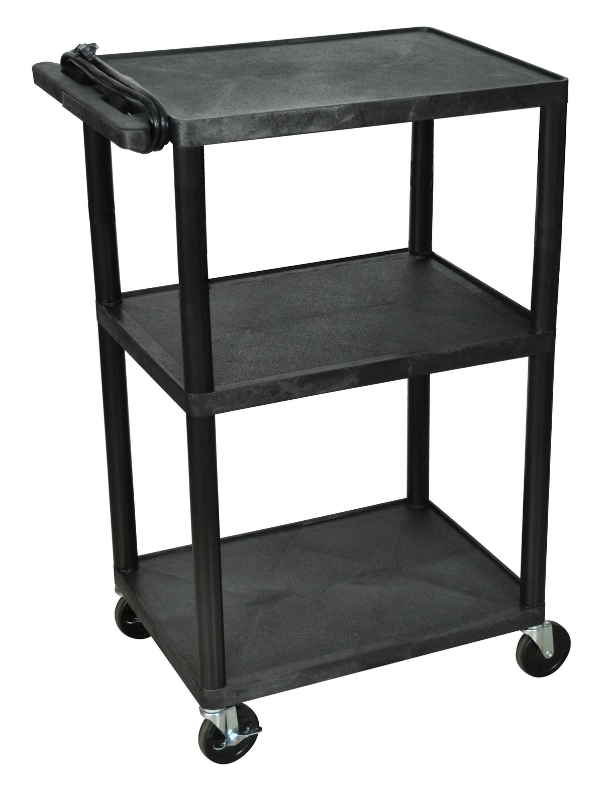 Black 42x22 Presentation Cart V6185