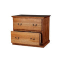 White 2 Drawer Lateral Filing Cabinet G168