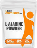 L-Alanine 1000mg Amino Acid Powder, 3.5 oz E456