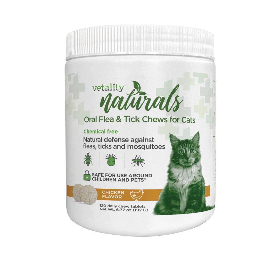 120 ct Oral Flea & Tick Chews for Cats F116
