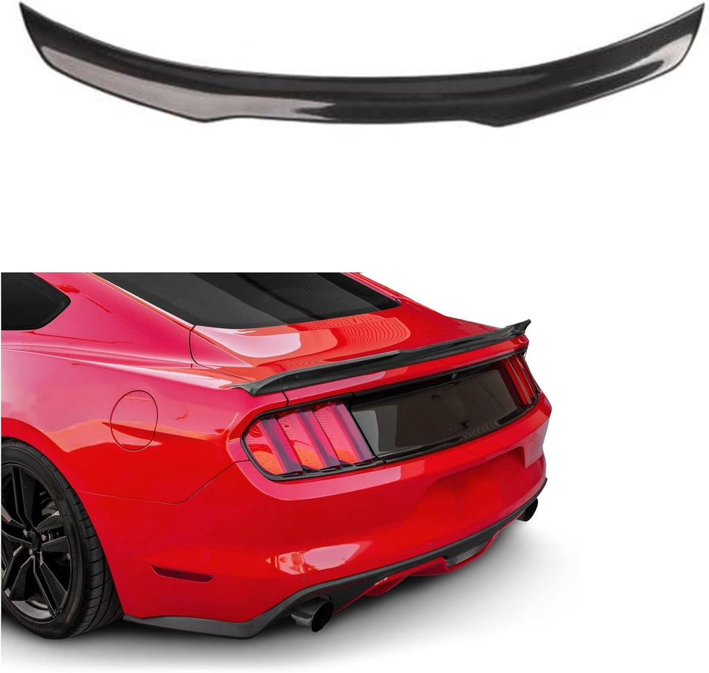 Carbon Fiber Look Rear Trunk Wing Spoiler I384
